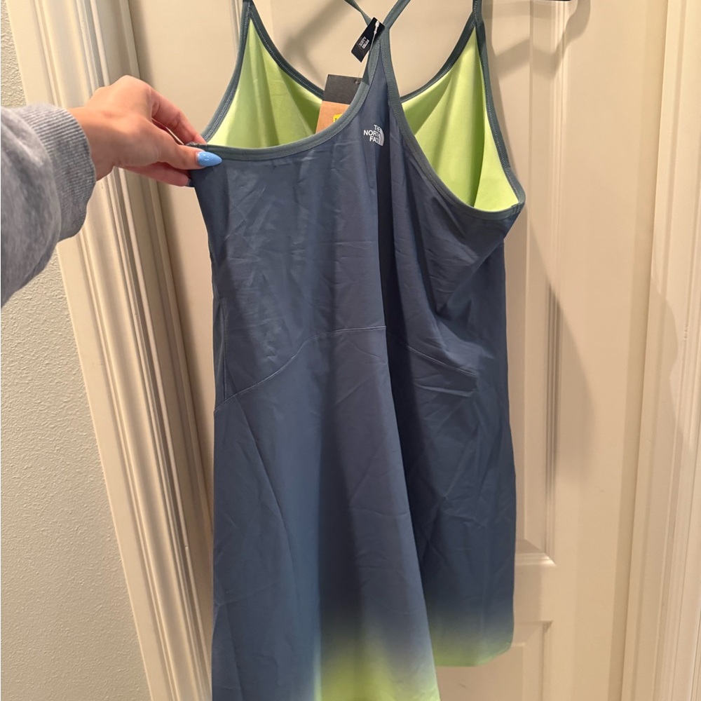 The North Face Teal and Lime Dress - Picture 9 of 11